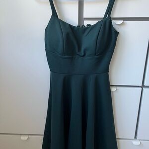 City Studio Dark Green Homecoming Dress Size 3